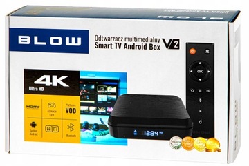 SMART TV BOX ANDROID 4K PLAY для NETFLIX