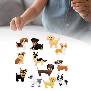 Zestawy do szycia filcowego Zrób własne pluszowe zwierzę DIY Szycie dla dzieci Pies