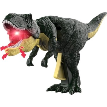 ZABAWKI DINOZAURÓW URUCHOM T REXA ŚWIATŁEM I DŹWIĘKIEM ZIELONY