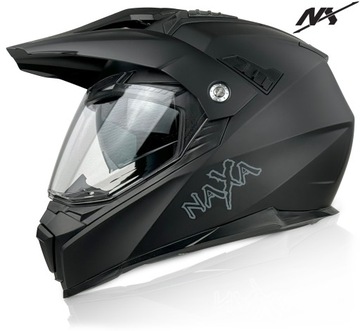 NAXA KASK MOTOCYKLOWY CO3/B ENDURO OFF ROAD ATV QUAD r.M INTERKOM READY