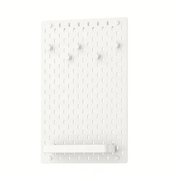 IKEA SKADIS Tablica perforowana narzędziowa kombinacja 3 el. biała 36x56