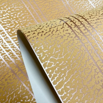 ВИНИЛОВЫЕ ОБОИ, ВЫПУКЛЫЕ, ПЕНА, ТЕКСТУРА, ПОЛОСКИ, СЛАВА, МЕДЬ 137509