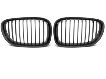 ATRAPA GRILL NERKI BMW 7 F01 09-15 BLACK MATT