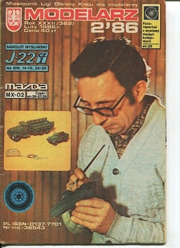 Modelarz 2/1986 J-22, Mazda MX02