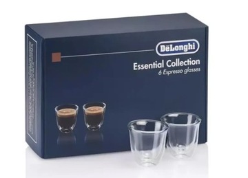 TERMICZNE SZKLANKI DO ESPRESSO DE'LONGHI 60 ml 6 szt. | OUTLET