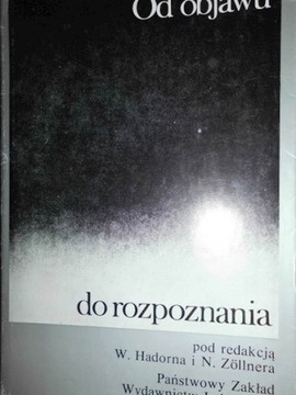 Od objawu do rozpoznania - W. Hadorn