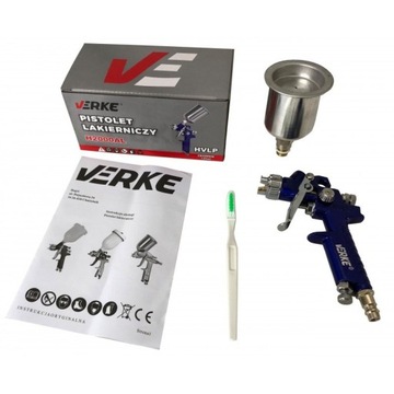 Краскопульт для покраски HVLP 1.0мм 125мл Verke