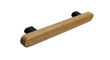 Uchwyt meblowy drewniany dębowy dł.160mm rozstaw 96mm POLSKI PRODUCENT