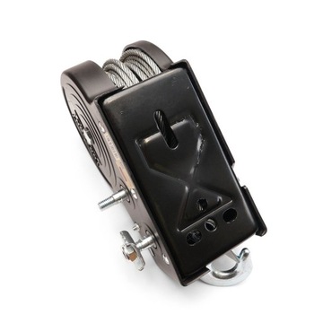 РУЧНАЯ ТРОСОВАЯ ЛЕБЕДКА Портативная майорановая лебедка DRAGON 1588 кг