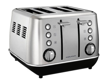 Тостер Morphy Richards 4 ломтика EVOKE 1800W Inox