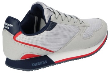 AMERICAN CLUB WT200 LEKKIE ADIDASY BUTY SPORTOWE PÓŁBUTY MĘSKIE LT.GREY 41