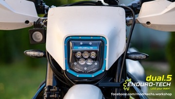 СВЕТОДИОДНАЯ ЛАМПА DUAL.5 HUSQVARNA 701 SM ENDURO 16- СИНЯЯ