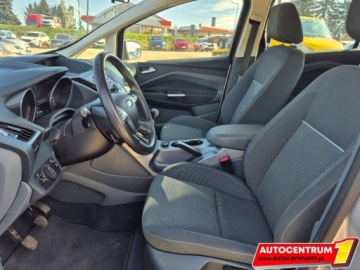 Ford C-MAX II Minivan 1.0 EcoBoost 100KM 2014 Ford C-MAX Czujniki Parkowania Klimatyzacja Grzane Fotele Pelen Serwis, zdjęcie 8
