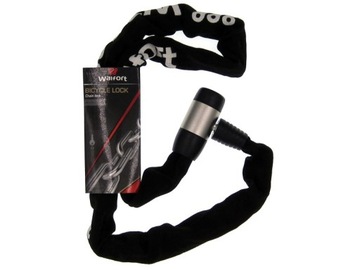 Zabezpieczenie rowerowe do rowera motoru BARDZO MOCNE gruby łańcuch PATENT