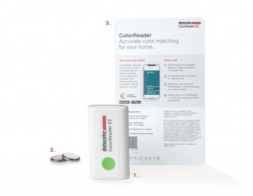 Spektrokolorymetr Datacolor ColorReader EZ identyfikacja kolorów