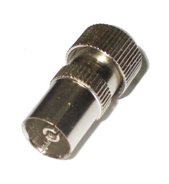 Gniazdo Antenowe Metalowe na Kabel 2sztuki