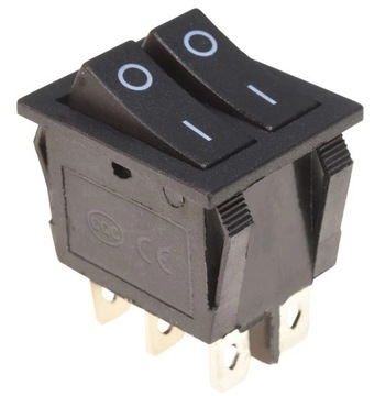 PRZEŁĄCZNIK do Aut na akumulator PODWÓJNY 6pin