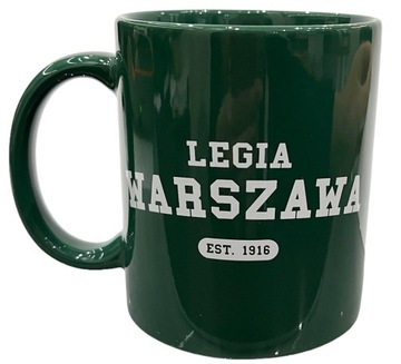 Legia Warszawa Kubek HERB herb ZIELONY