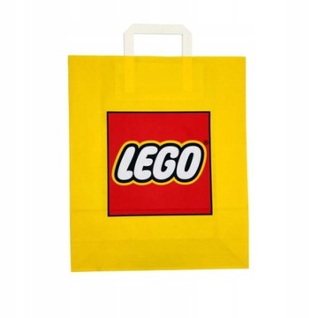 LEGO HARRY POTTER 76421 SKRZAT DOMOWY ZGREDEK+ LEGO TORBA PAPIEROWA ŚREDNIA