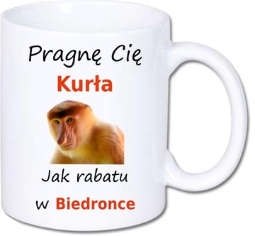 ŚMIESZNY PREZENT NA WALENTYNKI KUBEK DLA NIEJ I DLA NIEGO DLA ZAKOCHANYCH