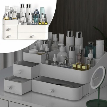 СТОЛ-ОРГАНИЗАТОР КОНТЕЙНЕР ПОЛКА С ЯЩИКОМ