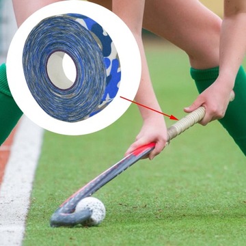 Taśma materiałowa do hokeja na lodzie o długości 82 stóp, odporna na zużycie, niebieska