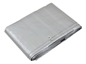 Брезент 2х3 ТОЛСТЫЙ Серебристый и Черный 260г Морозостойкий Водонепроницаемый УФ+++