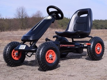 NAJNOWSZY WIELKI GOKART 003- POMPOWANE KOŁA HIT JA