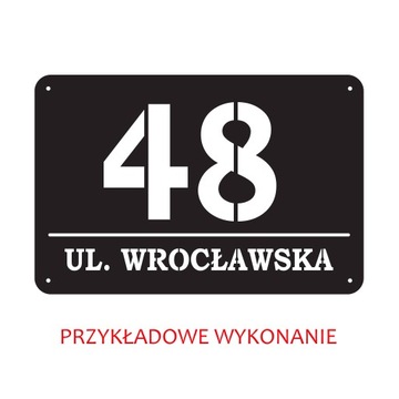 АДРЕСНАЯ ТАБЛИЧКА НОМЕР ДОМА - МЕТАЛЛ