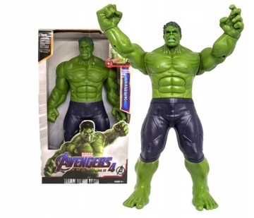 DUŻA FIGURKA HULK 30 cm z Dźwiękiem END GAME Halk