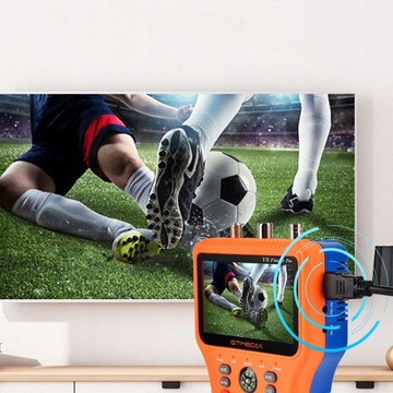 Измеритель юстировки наземной спутниковой антенны DVB-S2X/S2/S/T2/T/C/ATSC
