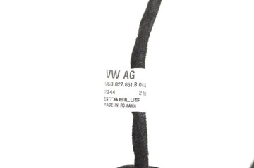 PORSCHE MACAN (95B) 2015 PRAVÁ STRANA TLUMIČ KRYT ZADNÍ KUFRU