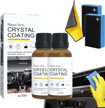 Пара покрытий Cristal Coating Plástico Del Carro, Кристаллическое покрытие для автомобиля, пластик