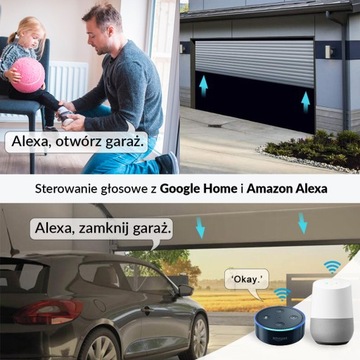 Контроллер гаражных ворот TUYA WiFi с датчиком