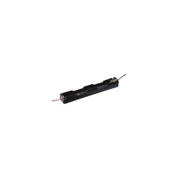 KOSZYK NA 2 BATERIE TYPU AA (1.5V) CZARNY długi