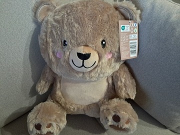 Одеяло 2в1 Подушка-талисман Одеяло Мишка Смуки 150х100 см мягкая игрушка