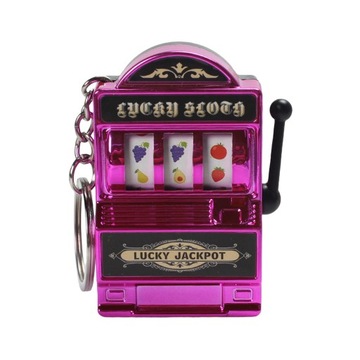 Мини-игровой автомат, брелок, мини-аркадная игра, игрушка для детей и мужчин, фиолетовый