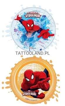 Tatuaże zmywalne dla dzieci SPIDERMAN