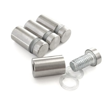 Dystanse metalowe Ø 12 mm do tabliczek adresowych