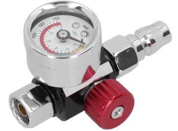 РЕГУЛЯТОР ДАВЛЕНИЯ ВОЗДУХА 1/4 10BAR ДЛЯ КРАСКОПУЛЬТА