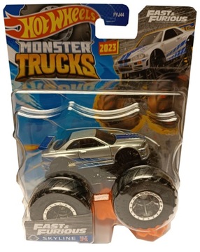 FYJ44 auto MONSTER TRUCKS HOT WHEELS SKYLINE GT-R