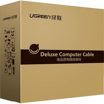Кабель DisplayPort 1.4 Ugreen DP112, 8K 60Гц, HDR, 2м, для ТВ, ноутбука, ПК