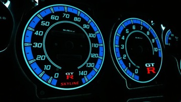 KOTOUČE PŘÍSTROJOVÁ DESKA INDIGLO NISSAN SKYLINE R32 GTR