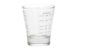 Miarka z nadrukiem 15/60ml 42,5mm x 59,5mm x 70mm