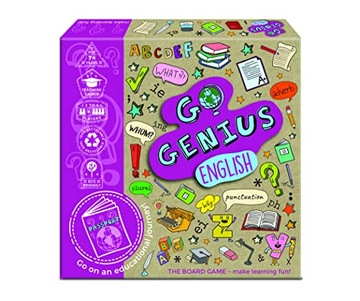 Go Genius English - Educational Board Game Supporting Key Stage 1 & 2 Learn