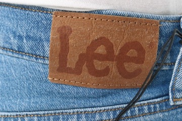 LEE DAREN ZIP FLY spodnie męskie proste jeansy W32 L32