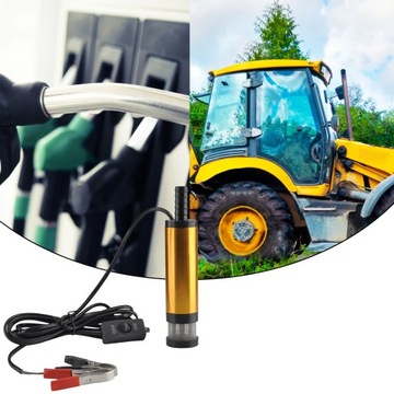 НАСОС ДЛЯ СЛИВА ТОПЛИВА, МАСЛА, ВОДЫ, БОЛЬШОЙ ЭЛЕКТРИЧЕСКИЙ 12В