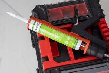 Silikon Sanitarny BEZBARWNY Grunfix Elastyczny ZEWNĘTRZNY WEWNĘT 280ml Tani