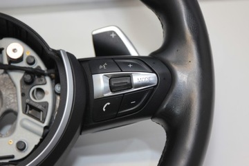 BMW F30 F15 РУЛЕВОЕ КОЛЕСО M-PACK ЛЕЗВИЯ КОЖАНЫЕ LCI
