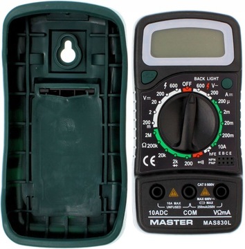 Цифровой мультиметр MAS830L, резиновый корпус